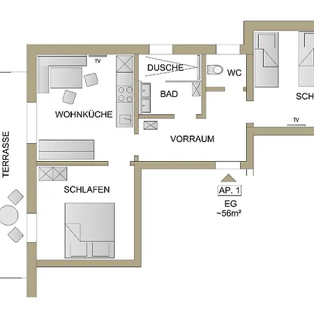 Apartmán Sonnrain Flachau